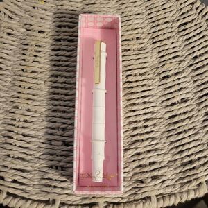 Lilly Pulitzer Felt Tip White Bamboo NWT